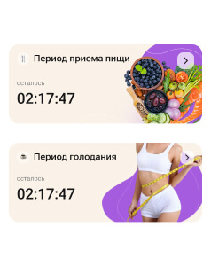 Трекер фаз голода и питания